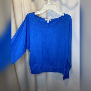 dELiA*s Blue cotton Long Sleeve Shirt